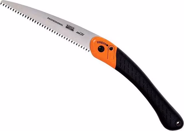 Bahco 396-JS Professional Folding Pruning Saw, Orange