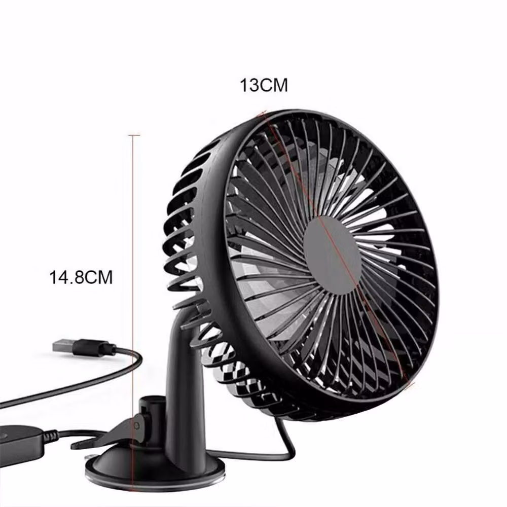 SPETLEK Mini Universal 3 Speed USB Cooling Fan with Suction Cup in Black – 2