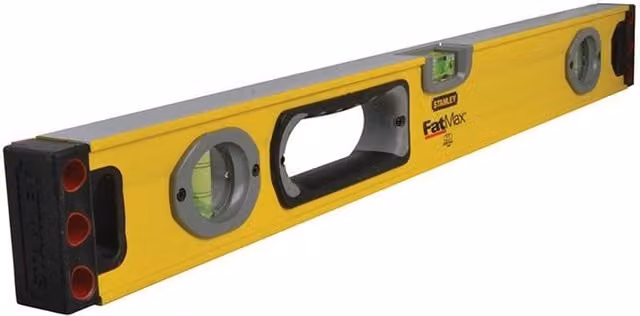 Stanley Fatmax Spirit Level in Yellow and Multicolour