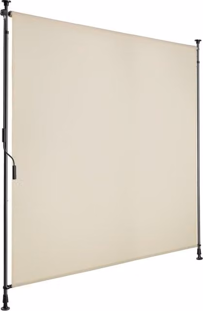 tectake Taija Retractable Awning in Beige, W: 310 cm, D: 150 cm – 1