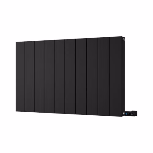 UK Radiators Thetford Black Horizontal Designer Electric Radiator with WIFI, W 93.6 cm x H 60 cm – 2