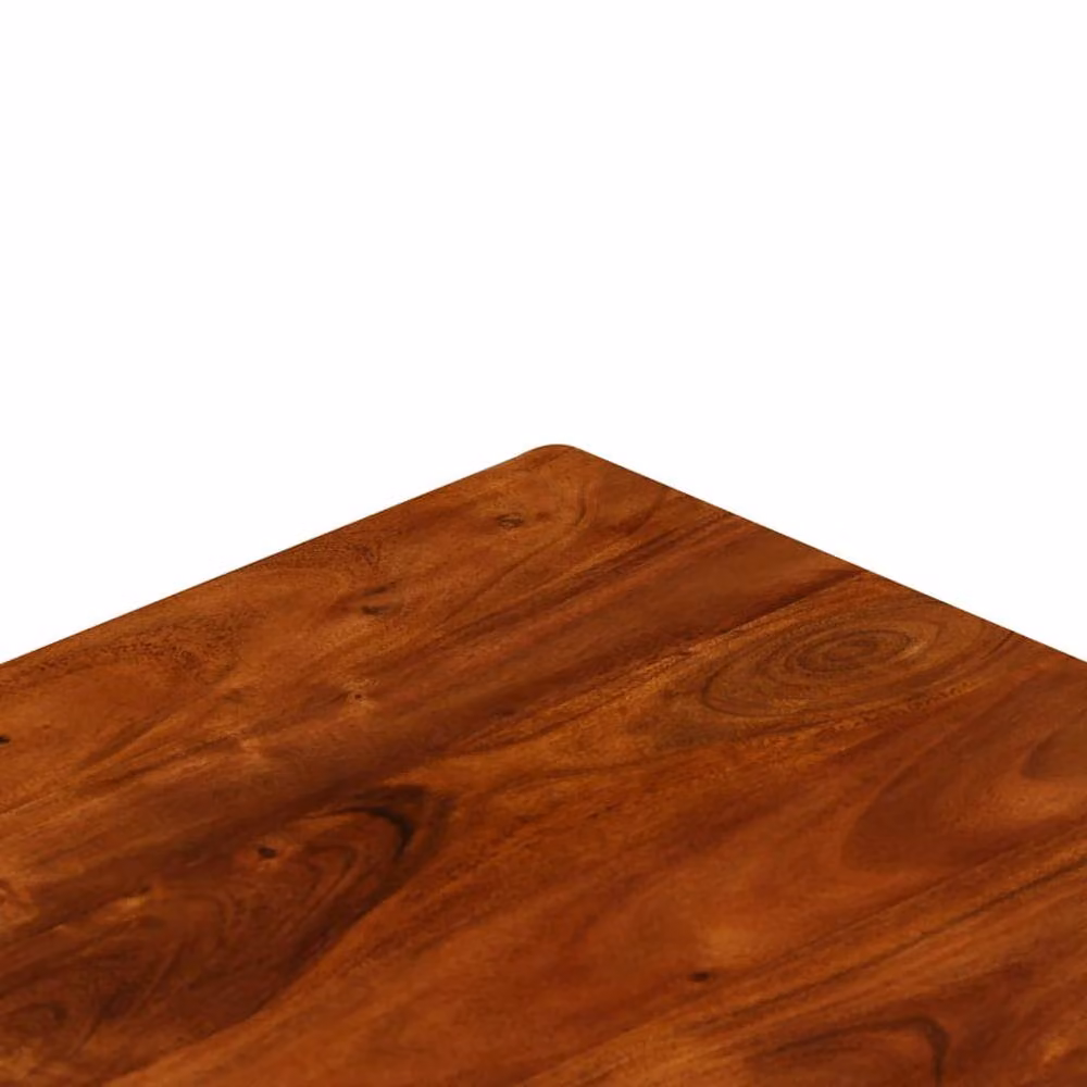 Berkfield Home Rectangular Acacia Wood Coffee Table in Brown Honey Finish W/D/H: 100 x 50 x 30 cm – 3