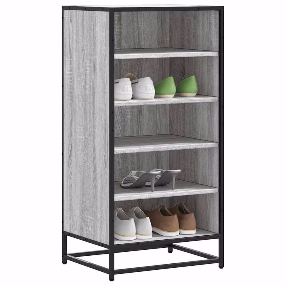 Berkfield Home Grey Sonoma Shoe Rack, W/D/H: 48 x 38 x 97.5 cm – 2