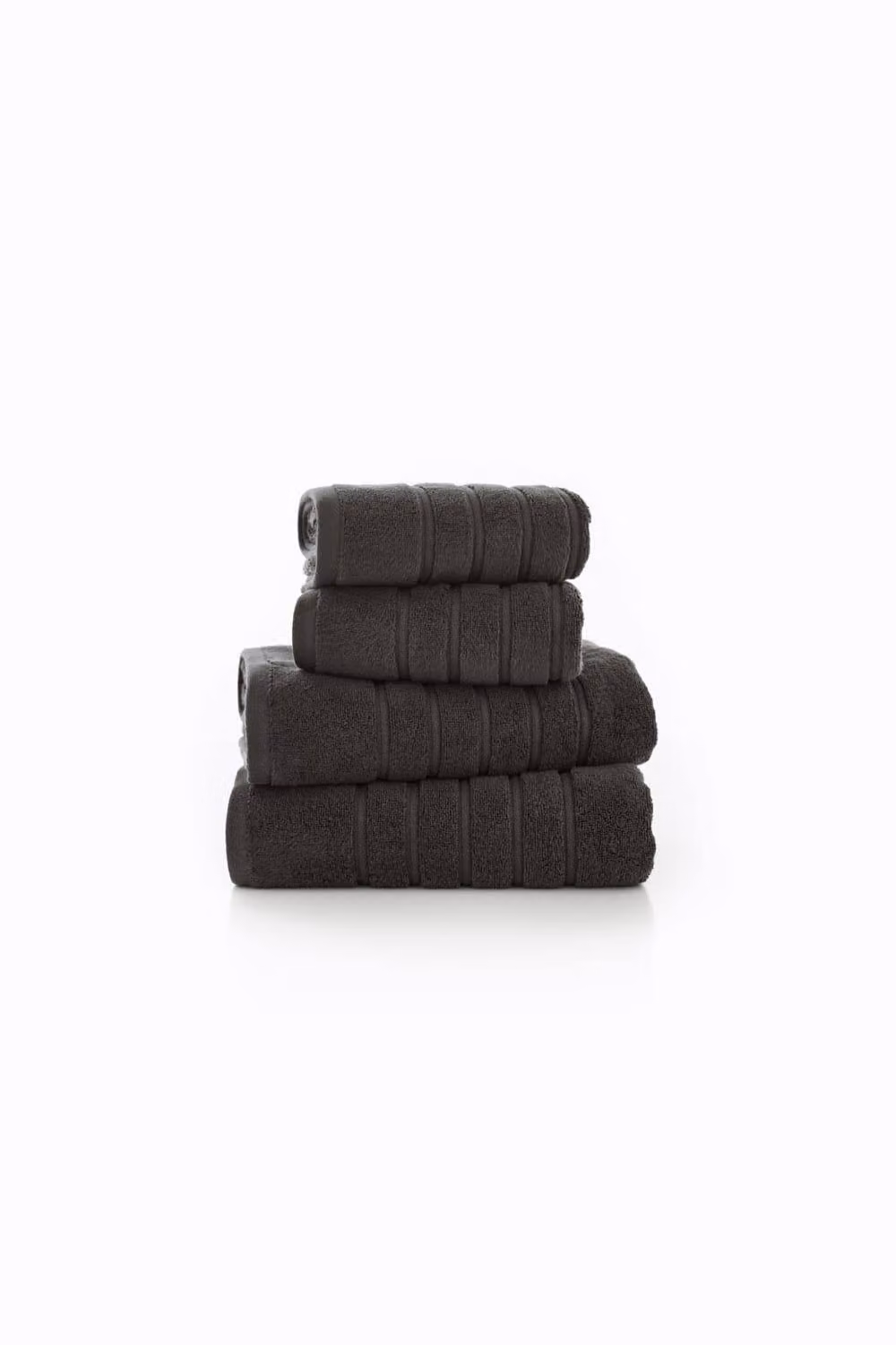 The Lyndon Company Rainham Supersoft Cotton Towel in Charcoal Grey – 2