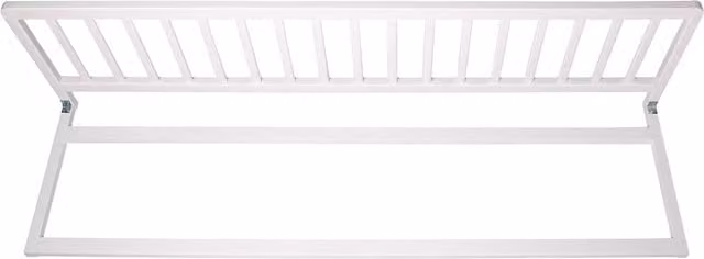 Safetots Foldable Wooden Bed Guard in White, W: 140 cm, H: 38 cm