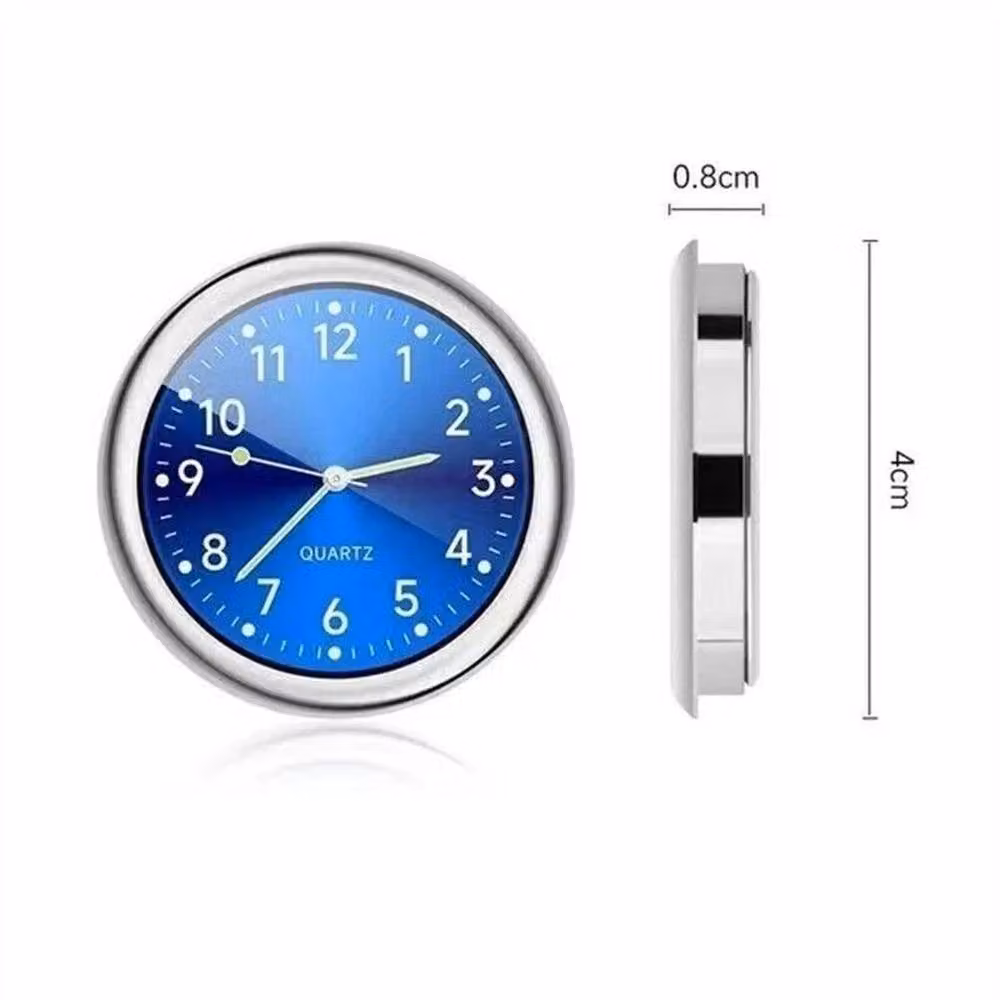 VOGREX Blue Small Mini Luminous Quartz Analog Pocket Watch – 2