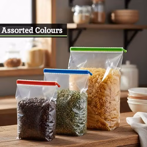 Orsina Airtight and Leakproof Magic Seals Set of 3 in Red, Blue and Green – 4