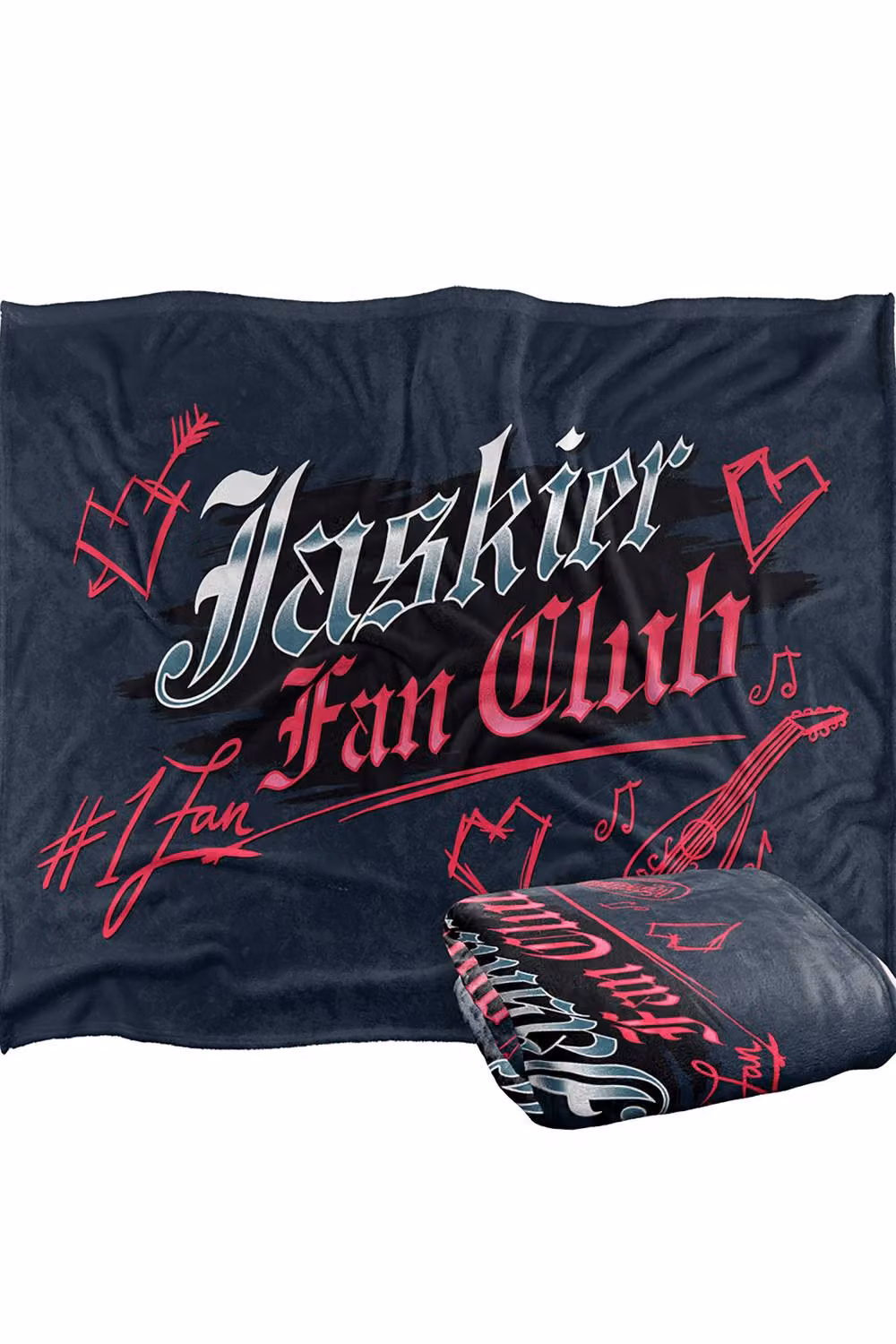 The Witcher Jaskier Fan Club Silky Touch Soft Microfibre Throw Blanket, Multicolour, W/D/H: 152 x 127 cm – 7