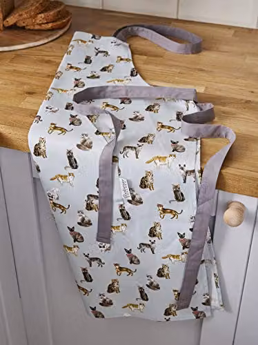 Cooksmart Multicolour 100% Cotton Kitchen Apron with Pocket for Women and Men – 2