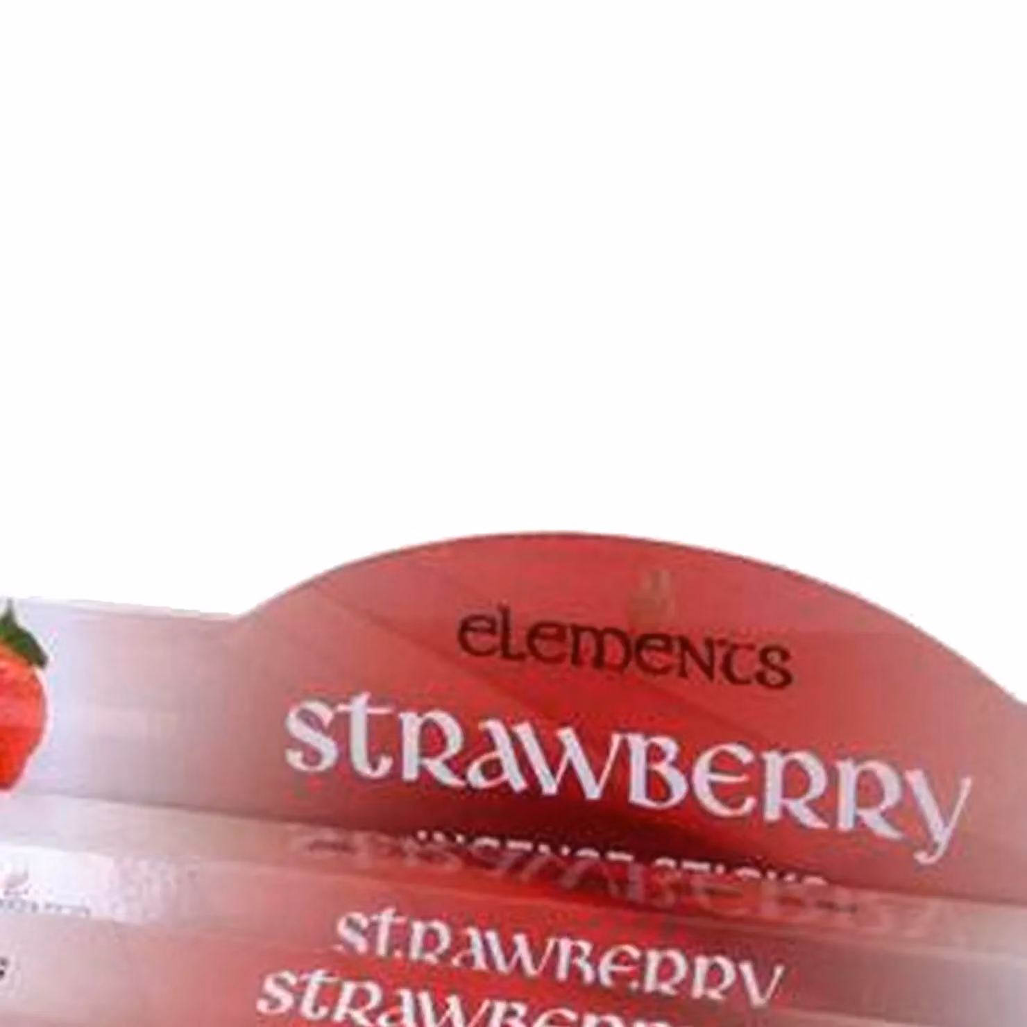 Elements Strawberry Fruity Incense Sticks, 6 Packs, Red – 2