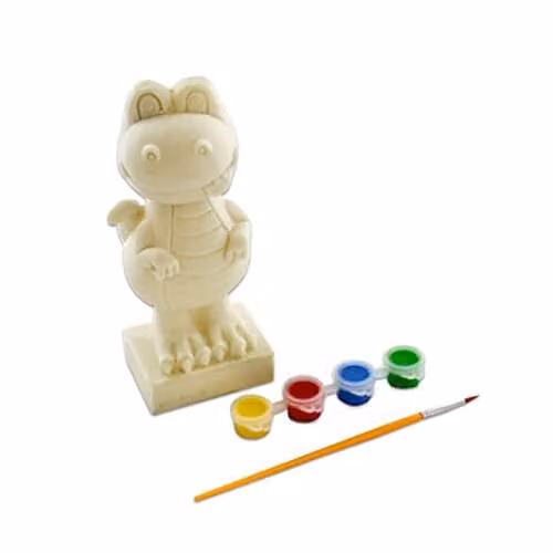 Grafix RMS Multicolour Paint Your Own Garden Dinosaur Creative Painting Kit for Children