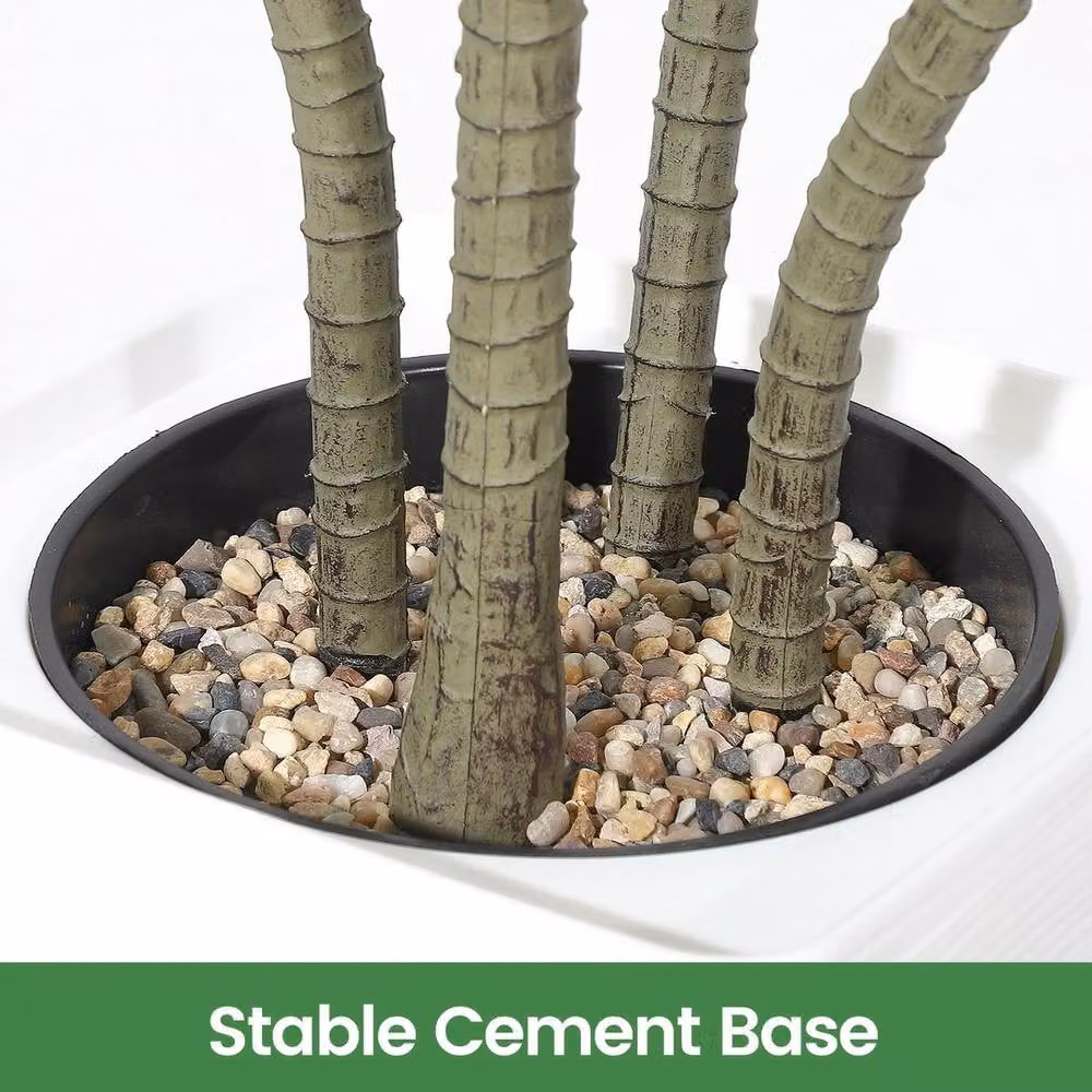 VOGREX Artificial Fiddle Leaf Tree Faux Ficus Lyrata in Green – 2