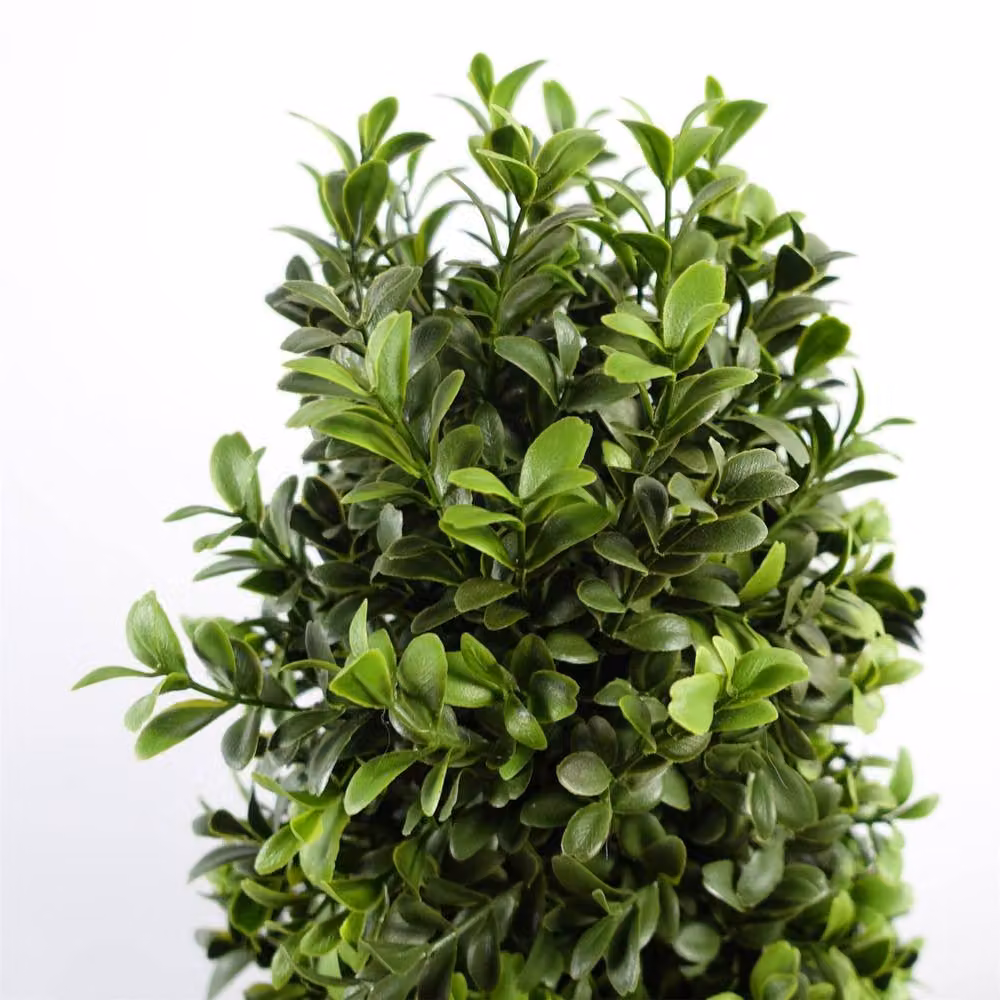 Leaf Pair of Green Spiral Buxus Artificial Trees, UV Resistant, Height: 120 cm – 2