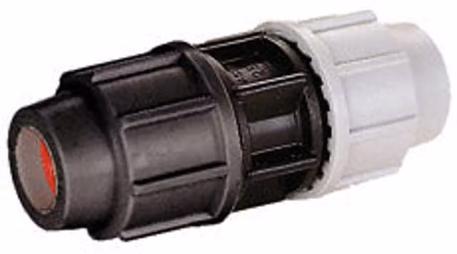 Plasson Slip Coupling 25mm x 3/4" Imperial 7418 Grey (PL0701M0025007)