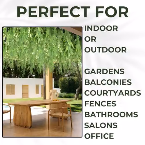 Evervine Ark Mat Realistic Artificial Plant Living Wall Panel, Green, W/H: 100 x 100 cm – 5