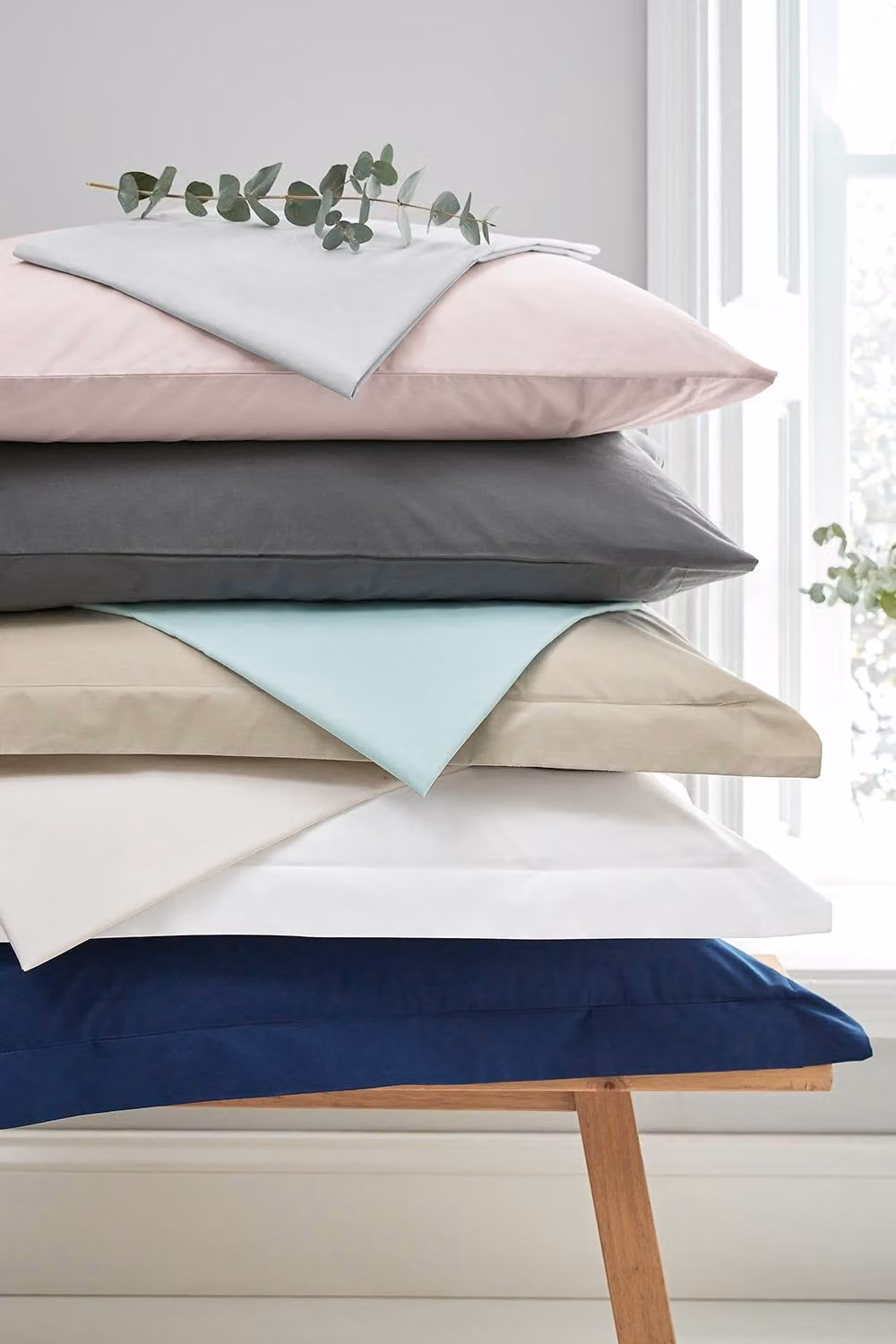 Helena Springfield Plain Dye 180TC Percale Valance in Pink – 2