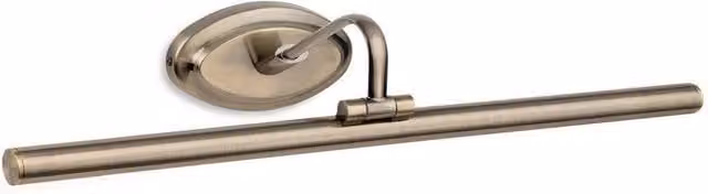 Netlighting Modern LED Picture Light in Antique Brass Gold, Width: 56 cm
