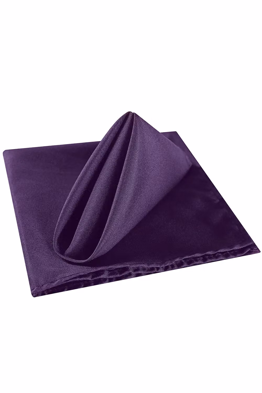 Neel Blue Reusable Polyester Table Napkins in Purple, W/D/H: 50 x 50 x 0.1 cm – 5