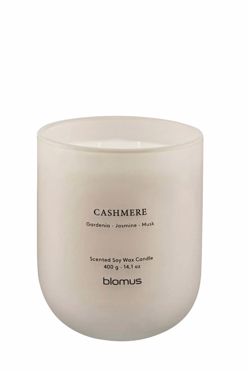 Blomus TUOKSU Cashmere Scented Soy Wax Candle in Moonbeam Off-White – 2
