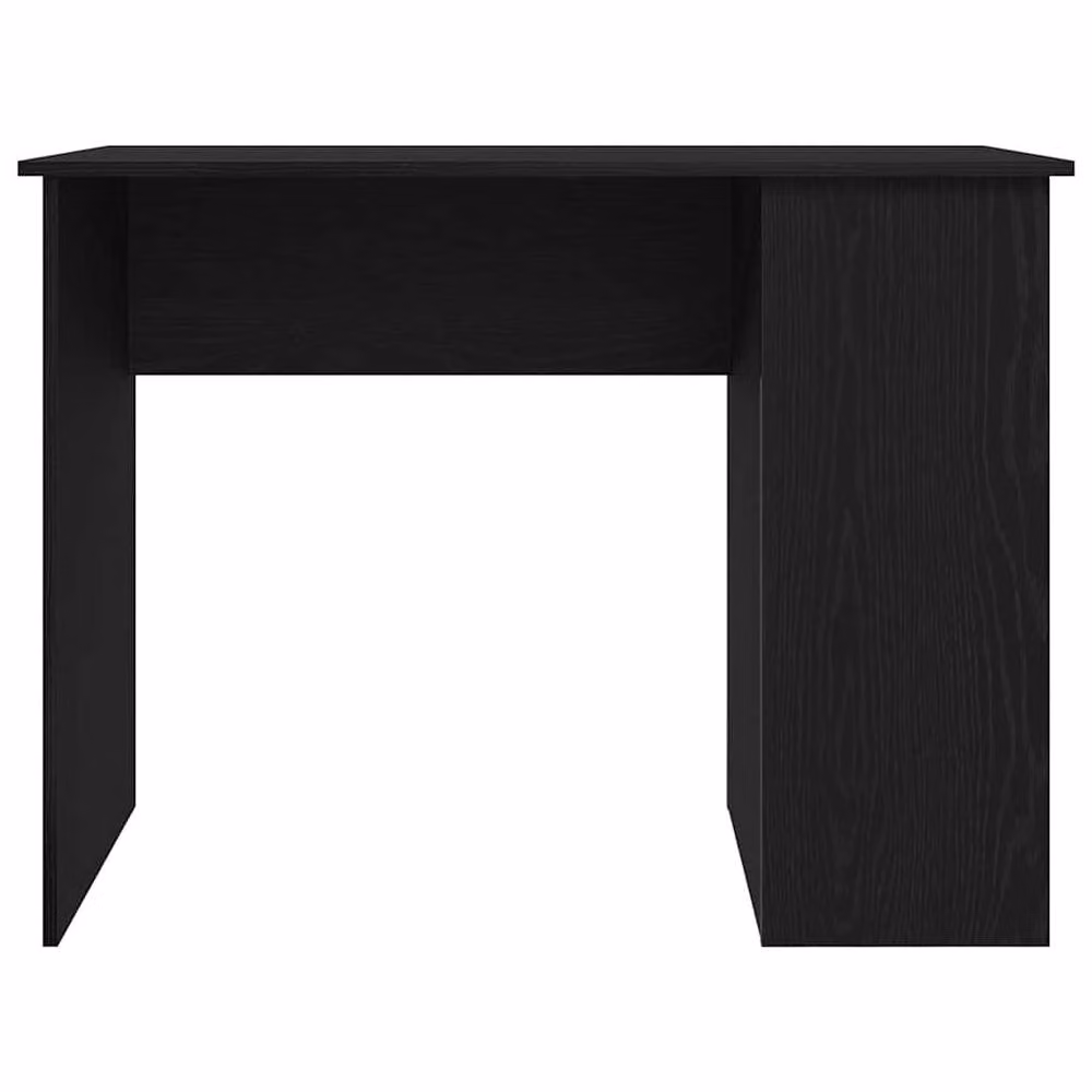 Berkfield Home Modern Black Oak Writing Desk, W/D/H: 100 x 55 x 75 cm – 3