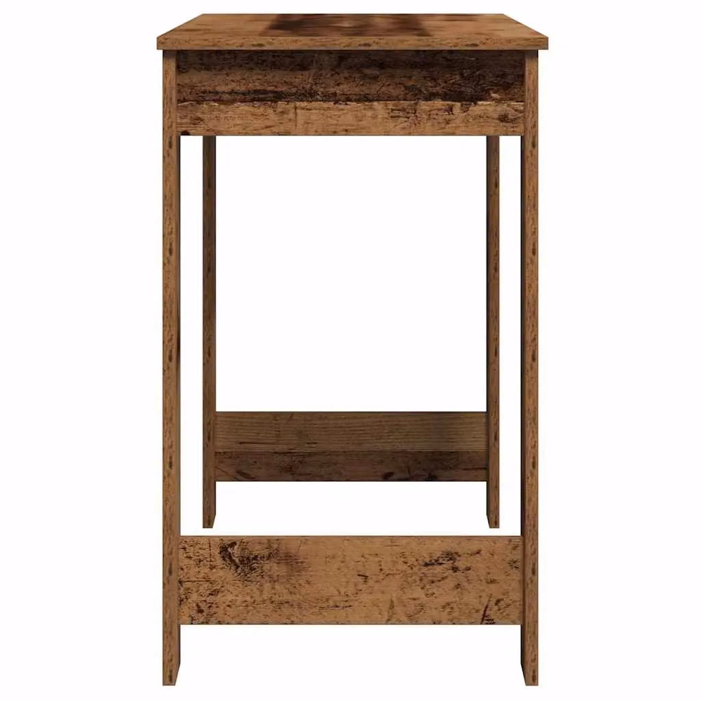 Berkfield Brown Rustic Writing Desk in Engineered Wood W/D/H: 100 x 45 x 75 cm – 4