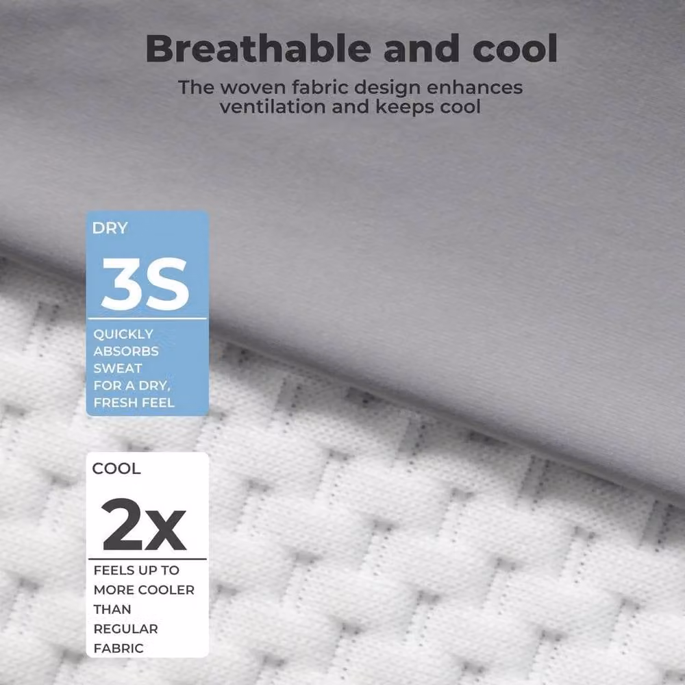 KORVIXA Ergonomic Grey Wedge Horn Pillow for Adults – 2