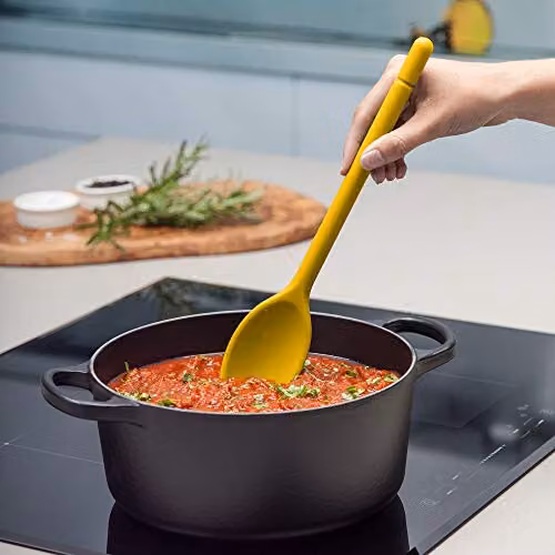 Zeal Non-Stick Silicone Cooking Spoon in Yellow, 30 cm – 2