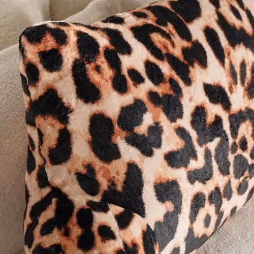 OHS Plush Fleece Reading Pillow with Arm Support for Adults, Beige Multicolour, 65 x 40 cm – 6