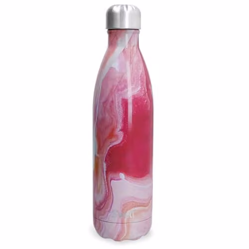 S'well Stainless Steel Reusable Water Bottle, 750ml, Pink, Vacuum Insulated and BPA Free