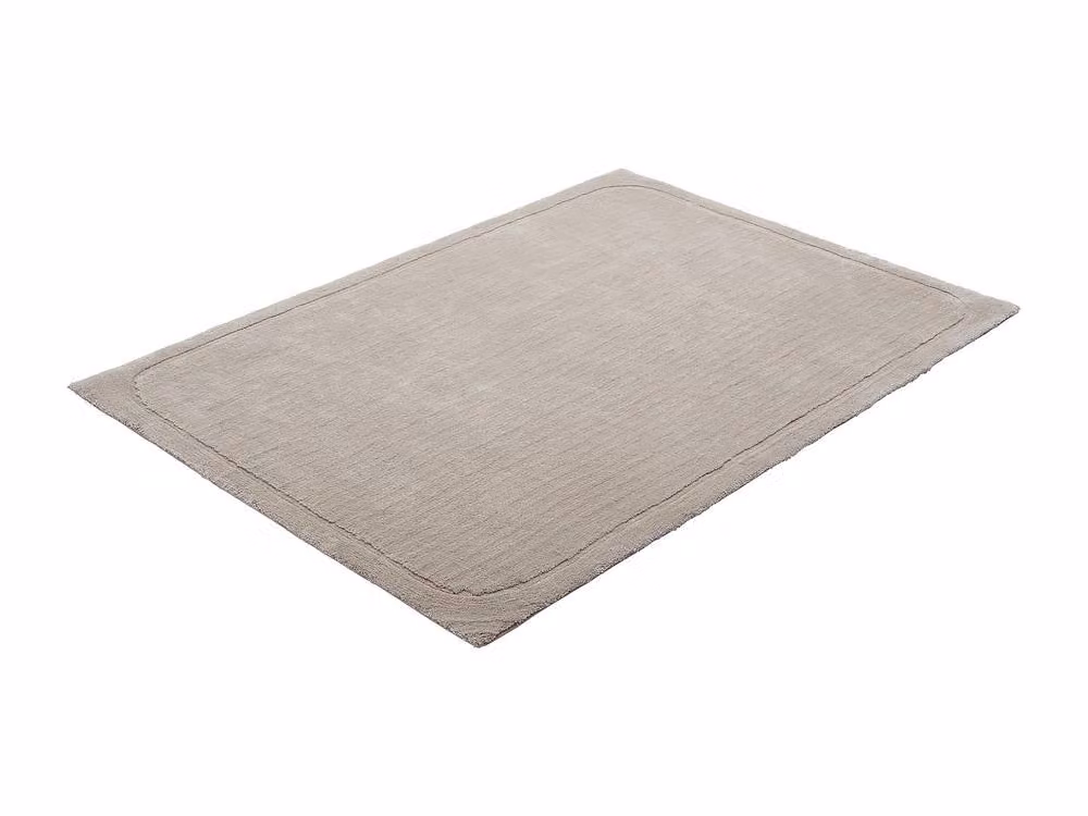 Vente-unique Velina Mid-Pile Rectangular Rug in Taupe/Beige, W: 160 cm, L: 230 cm – 2