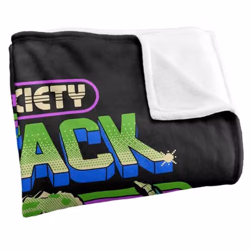 Steven Rhodes Anxiety Attack Super Soft Fleece Throw Blanket, Multicolour, W/D/H: 152 x 127 cm – 7
