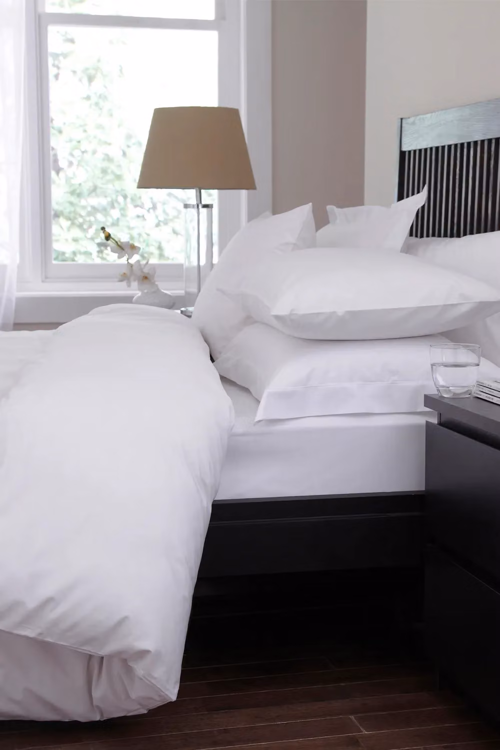 Martex Sestina Luxury White Cotton Percale Duvet Cover – 2