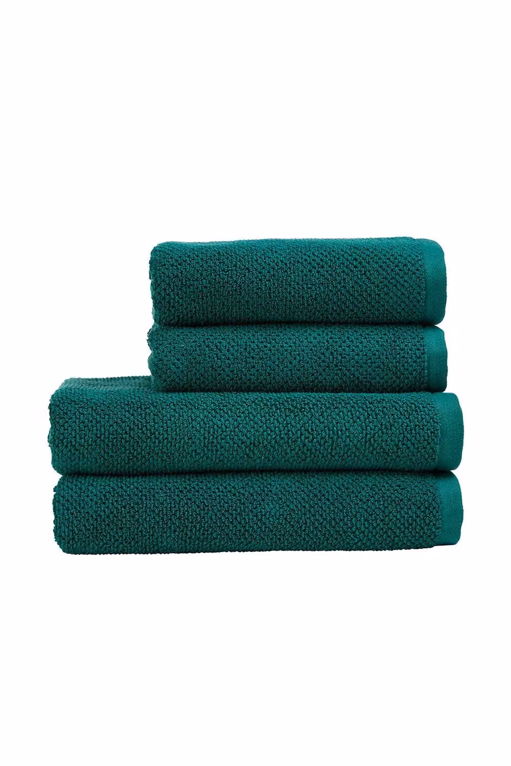 Christy Brixton Luxury Textured 100% Cotton Bath Sheet in Emerald Green – 2