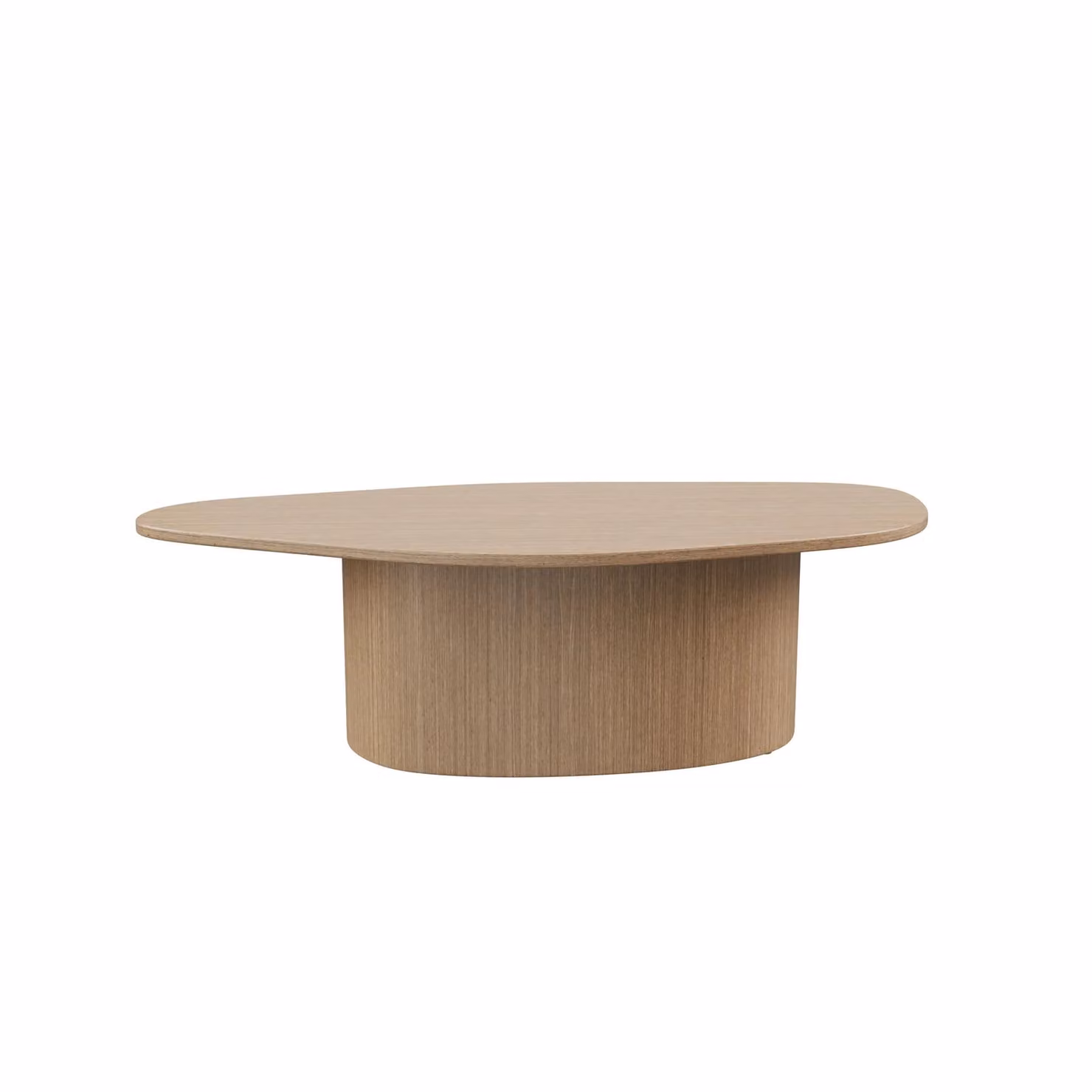 Dome Deco YIMA Oval Coffee Table in Brown