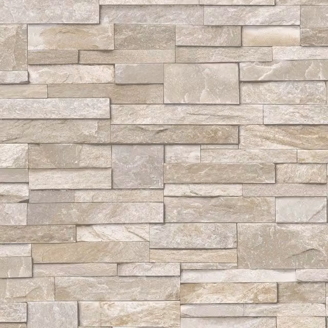 Grandeco Abstract Rustic Wallpaper in Beige and Yellow