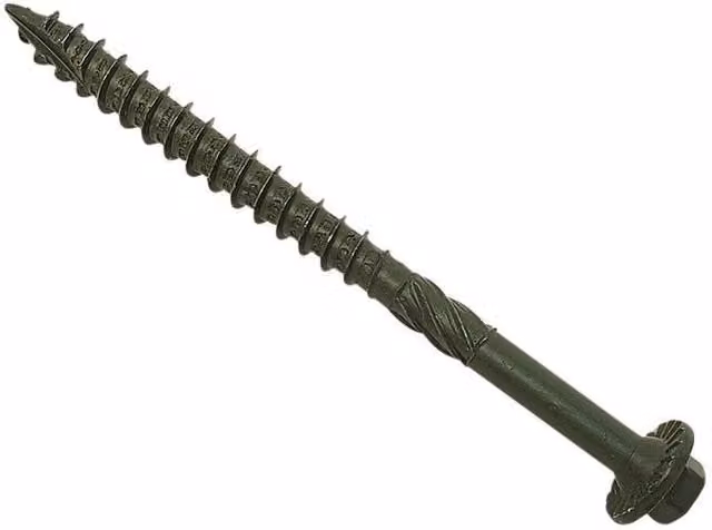 Forgefix Spectre TimberFix Wood Screws, Green, 50 Pack, Diameter: 6.3 mm, Length: 65 mm