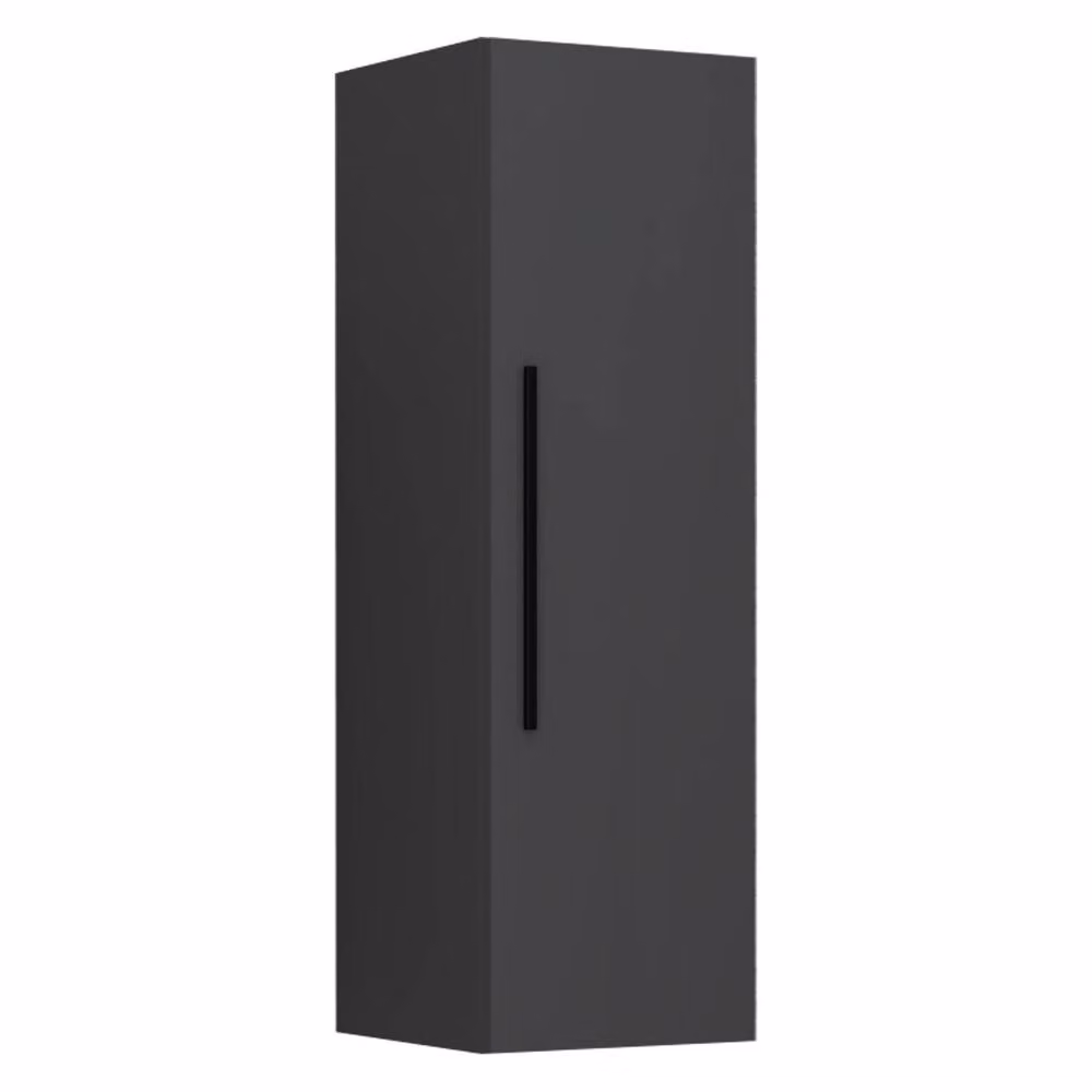 VCM Arila LS Wood Wall Shelf Cabinet in Dark Grey, W/D/H: 95 x 30 x 30 cm – 2