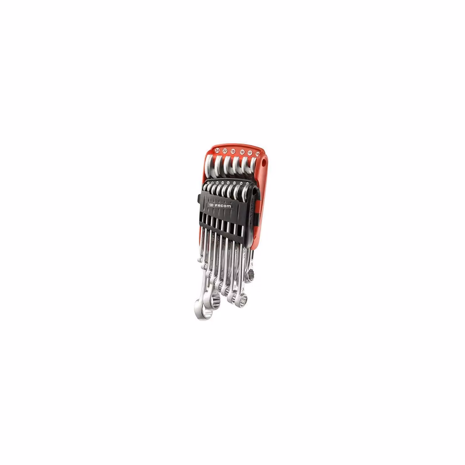 Facom 14 Piece Combination Spanner Set in Silver – 2