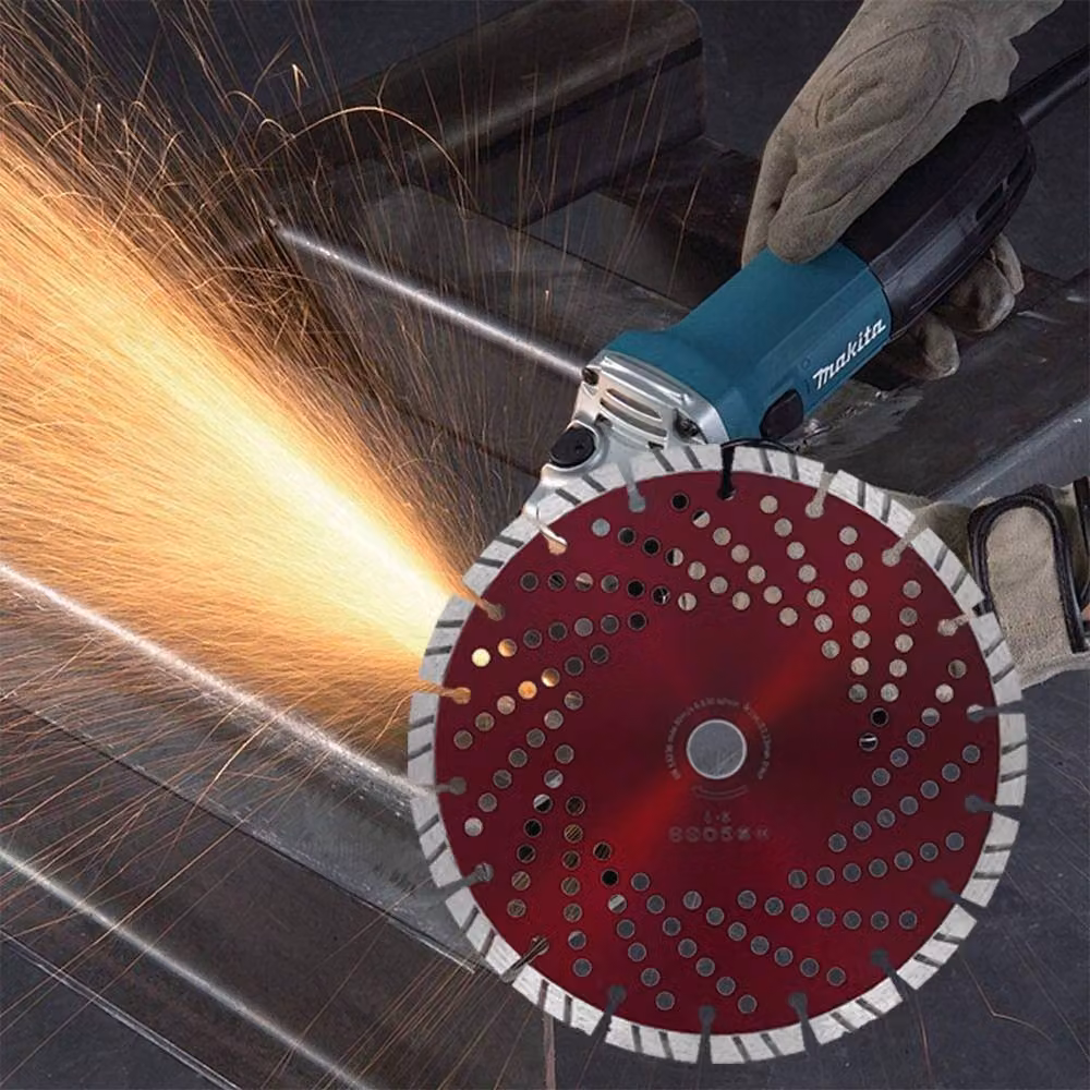 Kelvenix Red Diamond Cutting Disc for Stone, Tile, Concrete and Brick, Diameter: 230 mm – 4