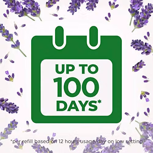 Air Wick Essential Oils Plug In Refill Air Freshener Purple Lavender Meadow, 15 ml – 3