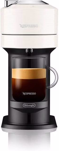Nespresso Vertuo Next Capsule Recognition Pod Coffee Machine - White