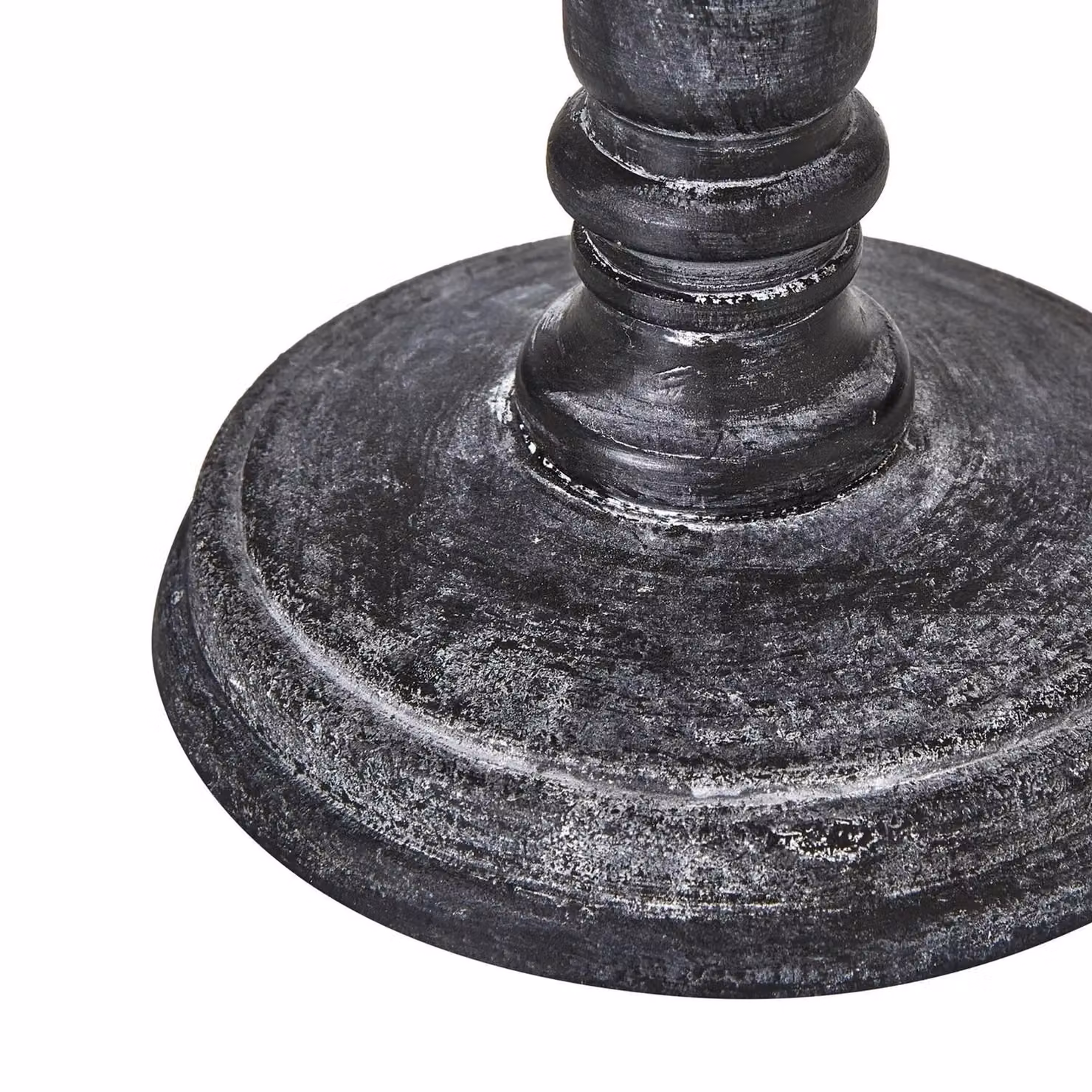 Hill Interiors Palmyra Column Linen Table Lamp in Grey – 3