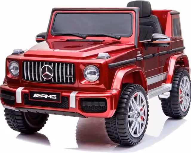 OutdoorToys Licensed Mercedes-Benz G63 12V Childrens Electric Ride On Jeep in Red