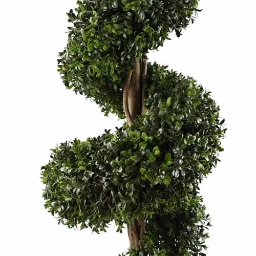 Leaf Design UK UV Protected Artificial Topiary Tree in Green, H 120 cm x W 40 cm x D 40 cm – 4