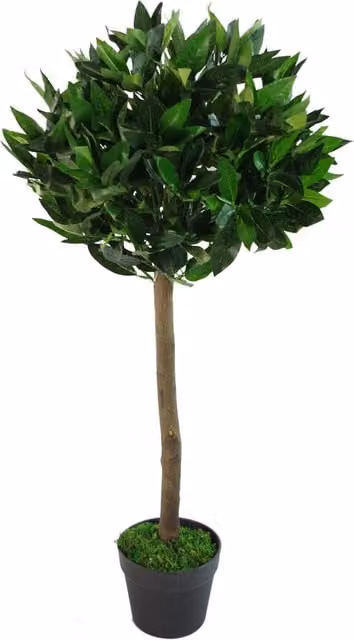 Deluxe Luxury Artificial Green Bay Leaf Laurel Tree Topiary Ball