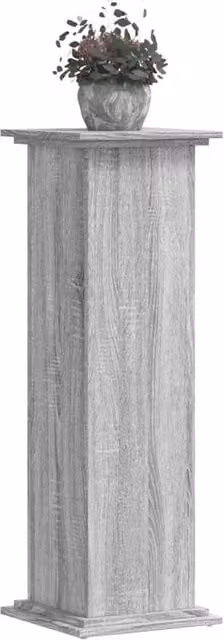 Berkfield Home Grey Sonoma Plant Stand, W/D/H: 33 x 33 x 100 cm