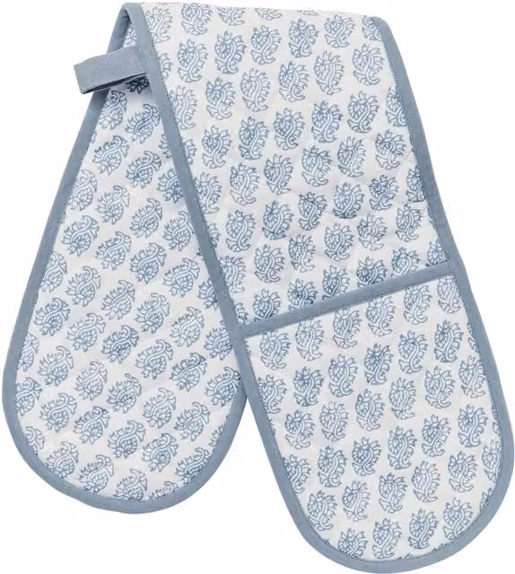 Murmur Amelia Double Oven Glove in Ballintoy Blue