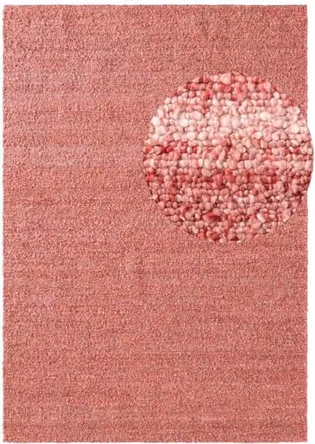 Ted Baker Portobello Short Pile Runner Rug, Pink, W: 80 cm, L: 300 cm