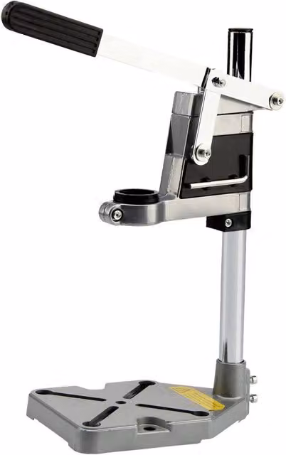 Oypla Silver Cast Iron Drill Bench Press Pedestal Stand