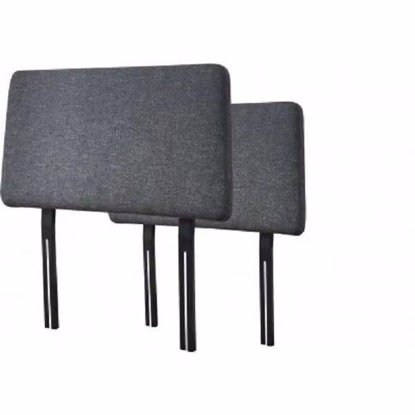 Loft Living Grey 3ft Upholstered Modern Bedroom Headboard